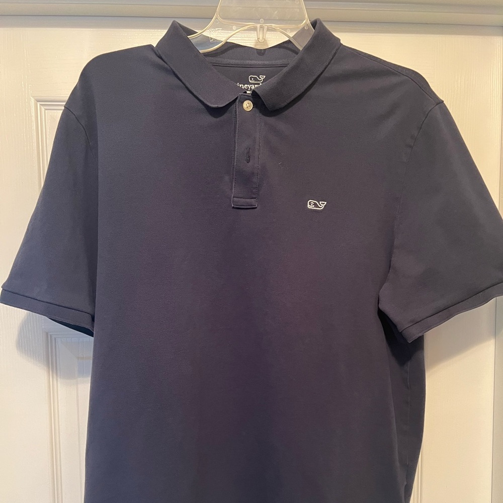 Vineyard Vines Classic Polo Sz Lrg